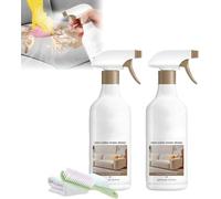 Wash-Free Cleaner Spray for Sofa, Waterless Tech Fabric Sofa Cleaning Kit, Sofa Cleaner Spray, Couch Cleaner and Stain Remover Spray, Multi-Surface Fabric and Upholstery Cleaner (2Pcs)