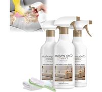 Wash-Free Cleaner Spray for Sofa, Waterless Tech Fabric Sofa Cleaning Kit, Sofa Cleaner Spray, Microfiber Couch Cleaner, Coffee Stain Remover for Carpet (3Pcs)