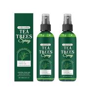 Wash Free Tea Trees Hair Care Spray, Refreshing Oil Control, Soothes Dryness Itchy Scalp And Fights Dandruff, Softening Hair Manic Repair Portable Hair Care Spray (100ml, 2)