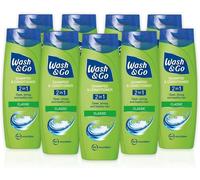Wash & Go 2 in 1 Classic Shampoo and Conditioner x 9 bottles UK #1 New Free Post