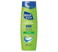 Wash & Go 2 in 1 Shampoo & Conditioner Classic 200ml (Pack of 9)