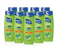 Wash & Go Sport 2 in 1 Shampoo & Conditioner, Men's Hair Shampoo, For All Hair Types, Bulk Pack x 9 bottles