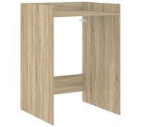 Wash Machine Cabinet with Storage Engineered wood Bathroom Modern Decor vidaXL