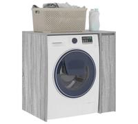 vidaXL Wash Machine Cabinet with Storage Grey Sonoma 87 x 60 x 89 cm