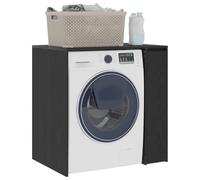 Wash Machine Cabinet with Storage with Door Engineered wood Functional vidaXL