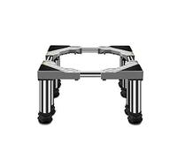 Wash Machine Stand Base， Adjustable Washer Dryer Fridge Base Stand 65-80cm x 36-55cm 24-27cm(8legs)