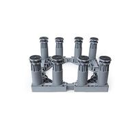 Wash Machine Stand Base， Adjustable Washing Machine Stand 47.5-63cm For Fridge Freezer Dryer AC(8 feet)