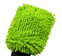 Wash Mitt For Car Microfibre (Cleaning Washing Mitten Dusting Polishing Scrub Chenille)