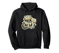WASH PAN READY Watercolor Urban Sketching Walk Pullover Hoodie