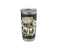 WASH PAN Ready Watercolor Urban Sketching Walk Stainless Steel Insulated Tumbler