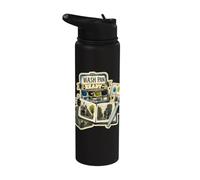 WASH PAN Ready Watercolor Urban Sketching Walk Stainless Steel Insulated Water Bottle