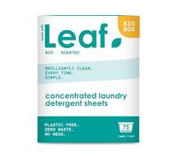 Wash With Leaf Bio Laundry Detergent Sheets - Travel Size, 75 Washes