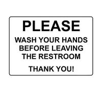 Wash Your Hands Poster Tin Sign Please Wash Your Hands Before Leaving The Restroom Thank You Toilet Wall Decor Bathroom Wall Decor Hospital Wall Decoration 12x18 Inches