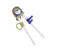 Washable ABS Learning Chopsticks with Lovely Dog Designs to Stimulate Childrens Dining Interest and Ability Auto Feeding Utensils for Toddler