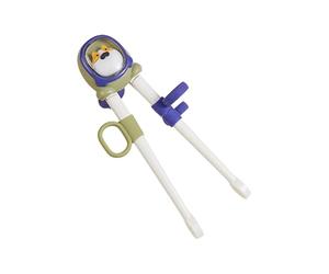 Washable ABS Learning Chopsticks with Lovely Dog Designs to Stimulate Childrens Dining Interest and Ability Auto Feeding Utensils for Toddler