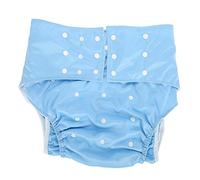 Washable adult diaper, reusable diaper pants against incontinence for adults, dual opening pocket adjustable leak-free, for the elderly and disabled care(#2)