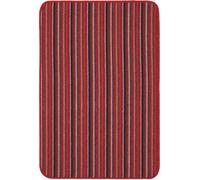 Washable All-Purpose Stripe Red Mats - 67X100 cm