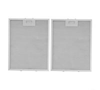 Washable Aluminum Mesh Hood Filter Set - 13.8" x 9.4" x 0.35" - Compatible with Most Range Hoods 2pcs