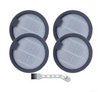 Washable And Reusable HEPA Filter Replacement For H12 Dual For M12 M12S M13 M13S M13 BETA Vacuum Cleaners High-Efficiency Dust Dander Hair Capture (4 PACK)