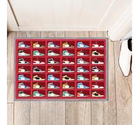 Cool Sneaker Sports Door Mat Rug, 2x3 Ft Small Washable Basketball Shoes Carpet for Boys Girls Bedroom or Entryway, Soft Non-Slip Extra Thick Floor Mat for Dorm or Home Decor