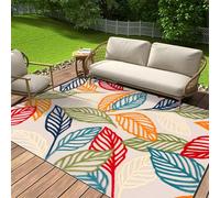 Washable Balcony Carpet 160X200cm,Non Slip,Short Pile Leaf Pattern Whitefor Sitting Room,Bedside,Living Room