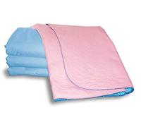 Washable Bed Protector/Pad Without Tucks - Pack of 2, Pink