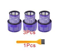 Washable Big Filter Unit ，Compatible for Dyson， V10 Cyclone Animal Absolute Total Clean Cordless Vacuum Cleaner, Replace Filter(4Pcs)