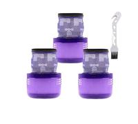 Washable Big Hepa Filter Unit， .Compatible For Dyson. V11 SV14 Cyclone Animal Absolute Total Clean Cordless Vacuum Cleaner, Replace Filter (Color : Set-3)