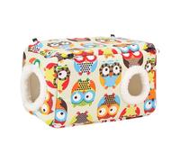 Washable Bird Bed - Retractable Parrot Bed, Cozy Bird Sleeping Cabin | Widely Use Parrot Bed, Keep a Happy Home for Inv Parrots