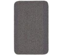 Washable Bordered Dark Grey Rug | 110D - 80X140 cm