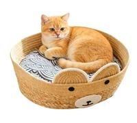 Washable Cat Cave, Adjustable Pet Bed, Compact Size for Rest, Soft Sleeping Detail Feature, Pet Care Utility Category, Puppy Kitten Indoor Home Porch Balcony Garden Yard Barn Courtyard Use
