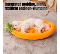 Washable Cat Matress, Eggplant Kitten Nest, Anti-slip Pet Lounge, Cozy Cat Refuge, Portable Mattress, Household Pet Bed, Indoor Feline Bed, Patio Corner Cushion, Car Crate Cushion, Garden Camping