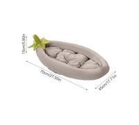 Washable Cat Matress, Eggplant Kitten Nest, Anti-slip Pet Lounge, Cozy Cat Refuge, Portable Mattress, Household Pet Bed, Indoor Feline Bed, Patio Corner Cushion, Car Crate Cushion, Garden Camping