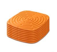 Washable Chicken Nesting Pads | Reusable Sponge Mats For , Black Gray Orange, Soft Bedding For Hens, Easy Clean Design, Air Flow Structure