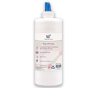 Washable Child Safe PVA Glue (500ml) - Adhesive for Arts & Crafts, Schools & Kids - Non-Toxic, Dries Clear, Eco-Friendly Spreader Lid (1 Bottle)