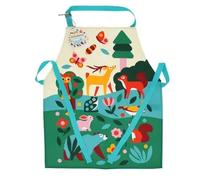 Washable children's apron Rex London Woodland Bleu 41,2x61x0,5 cm