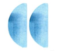 Washable Cloth for ILIFE A30 A30 Pro Robot Vacuum and Mop Microfiber Mop Replacement for Effective Wet Mopping Tasks at Home (2 PACK)
