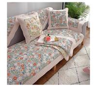 Washable Cotton Floral Patchwork Sofa Cover - Pet-friendly Furniture Protector, Slipcover For Sofa Couch(style 3,70x120cm) Style 2 90x120cm