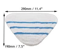 SPARES2GO Washable Cover Pad for Beldray 5-in-1 9-in-1 Steam Cleaner Mop