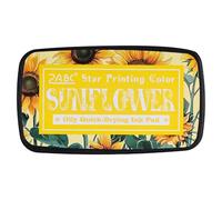 Washable Craft Inks Pad for Card Making Scrapbook Permanent Inks Pad for Wood Paper Fabric Rubber Stamp Vintage Color