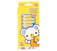 Washable Crayon 12/18/24/36 Color For Kid Toddler Age 3+ Doodling Drawing Easy To Grip Hexagonal Crayon For Little Hand Portable Set Outdoor Sketching