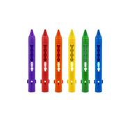 Washable Crayon for Kids Toddler Comfortable Grip Colorful Crayon Body Face Paint Markers for Toddler Drawing Coloring Children ' s Washable Markers