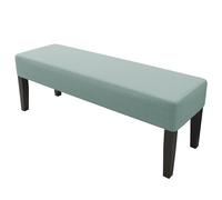 Washable Dining Seat Slipcover Stretch Long Bench Cover 25-82 in Elastic Protector for Kitchen Bedroom Rectangle Furniture Covers Fits Most Rectangular Bench Cushion Covers(Mint Green,L:63-71in)