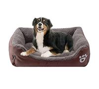Washable Dog Basket, Non-slip Orthopedic Pet Bed, Reversible Cuddler Lounger, Waterproof Couch Cushion for Dogs