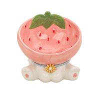 Washable Dog Bowl - Reusable Slow Feeder, Elevated Pet Feeder with Fruit Design, Puppy Bowls with Cute Style, Pet Supplies Feeding Station, Feline Bowl for Home Indoor Outdoor Use