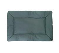 Washable Dog Crate Bed Sturdy Handles & Soft Cotton Filling, Ideal for Crates or Decks for Dog Owners Plastic Fasteners Coffee 27 X 16cm (Gray)