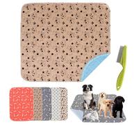 Washable Dog Pee Pads, ee ads with Pheromones, Reusable Pee Pads, Super Absorbent & Leakproof Pet Training Pad, for Sofa, Crates, Floors (D,M(28*32 in))