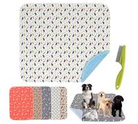 Washable Dog Pee Pads, ee ads with Pheromones, Reusable Pee Pads, Super Absorbent & Leakproof Pet Training Pad, for Sofa, Crates, Floors (E,L(32*36in))