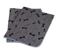 Washable Dog Pee Pads with Free Grooming Gloves,Non Slip Dog Mats with Great Urine Absorption,Reusable Puppy Pee Pads for Whelping,Potty,Training,Playpen