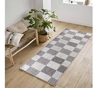 Washable Door Mat Kitchen Mats Non Slip Geometrical Design Hall Runner- Indoor Door Mat - Hallway-Passage Corridor Doormats - Floor Mat